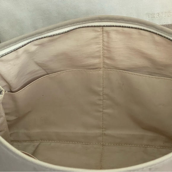 HERMÈS TAPIDOCEL CANVAS CLUTCH/POUCH/TRAVEL BUSINESS🌸2 BAGS⭐️ALWAYS AUTHENTIC⭐️ - Picture 12 of 15